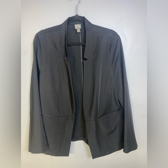 Worthington Womens Blazer with Zip Pockets - Picture 1 of 6